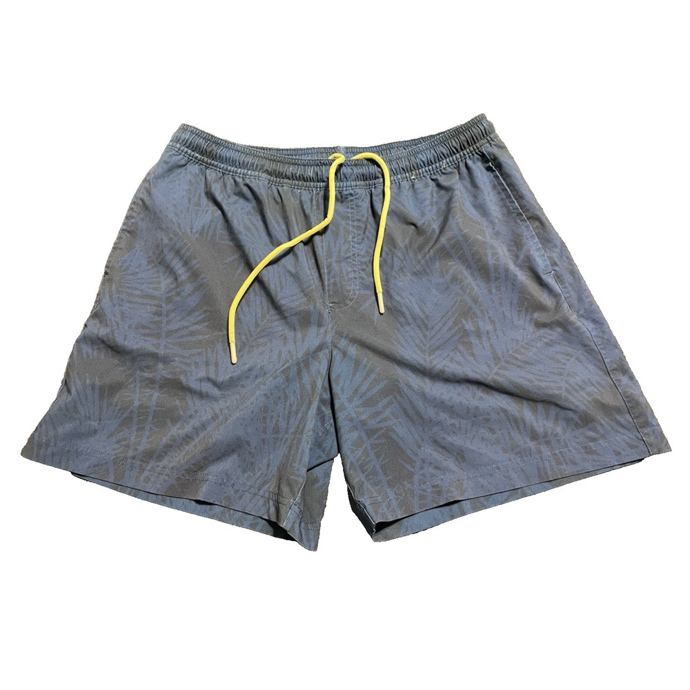 Chubbies Men's Size Large 5.5 Inseamβ Lined Blue Palm trees Shorts Training